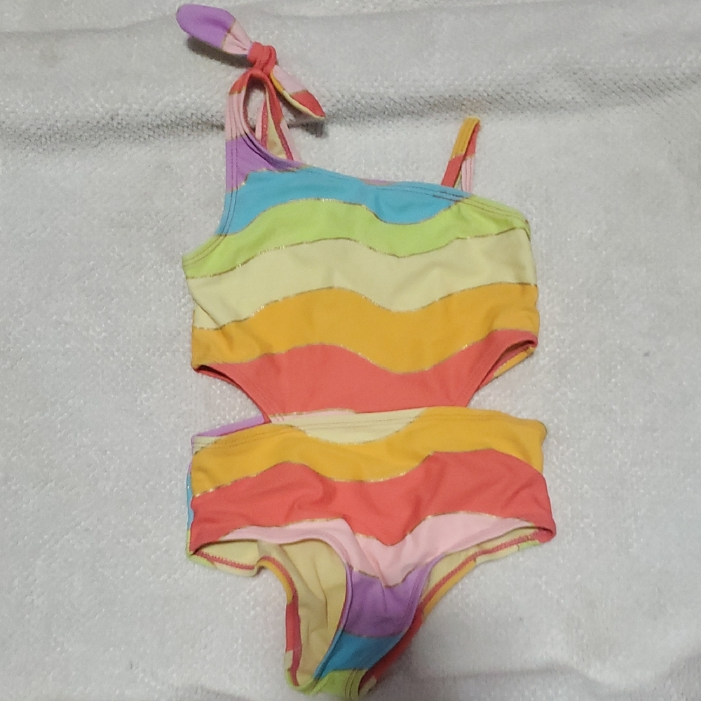 Cynthia Rowley Cream Swimsuit Interior Label